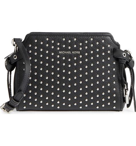 michael kors large crossbody sale|michael kors studded crossbody bag.